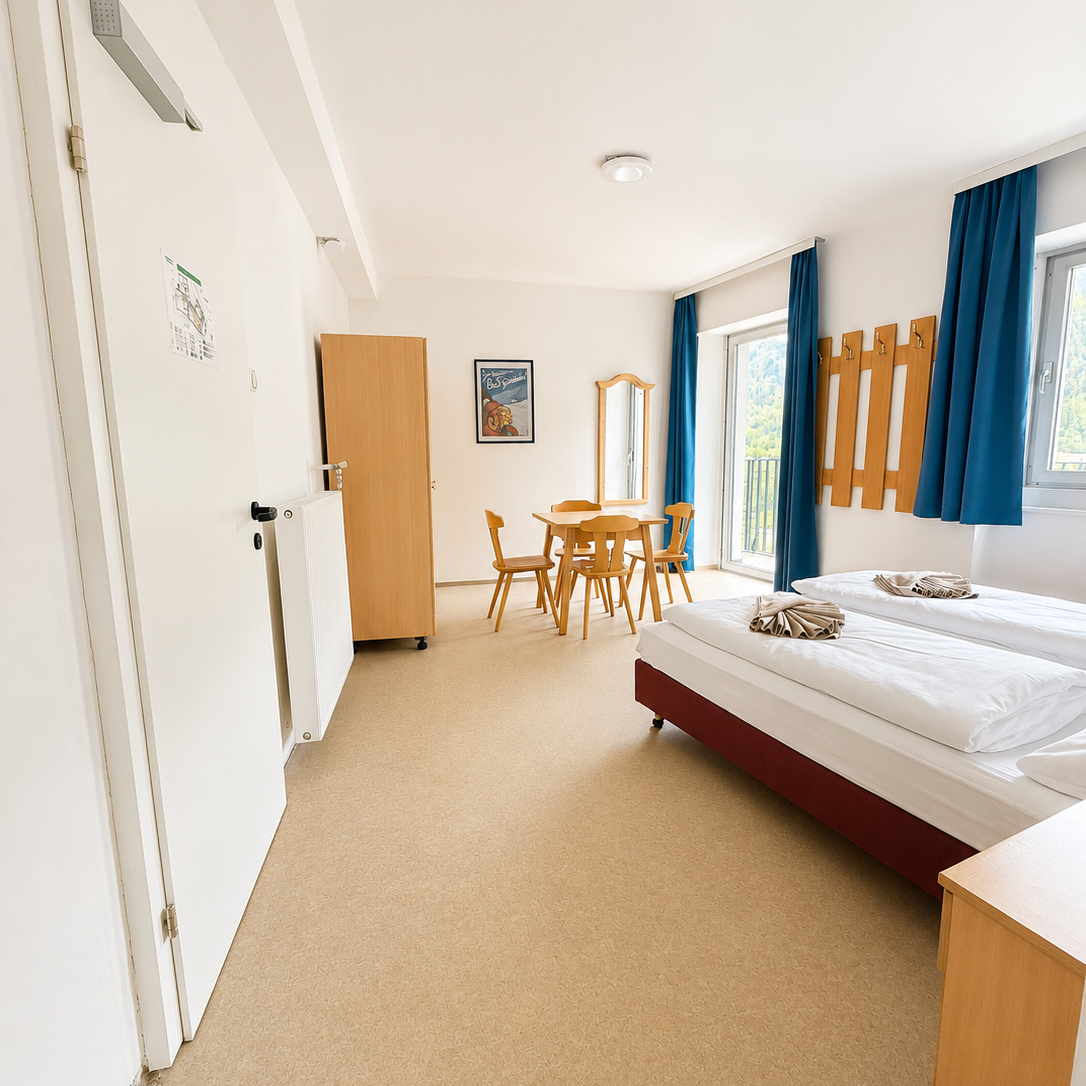Doppelzimmer in der Hindenburg-Depandance Hotel Krone in Bad Gastein